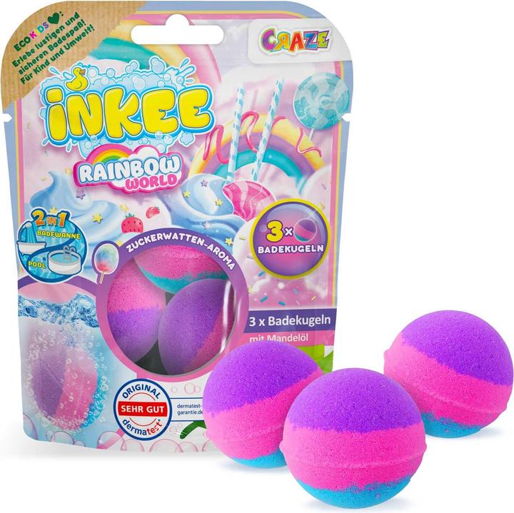Craze Il mondo arcobaleno di Inkee (Bombe da bagno)