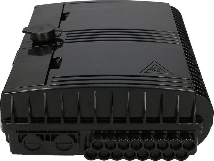 Image du produit Extralink Eva 16 Core Fiber Optic Distribution Box Black