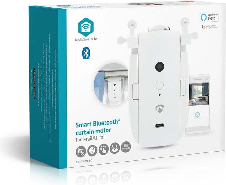 Actual product image Nedis SmartLife Curtain Robot