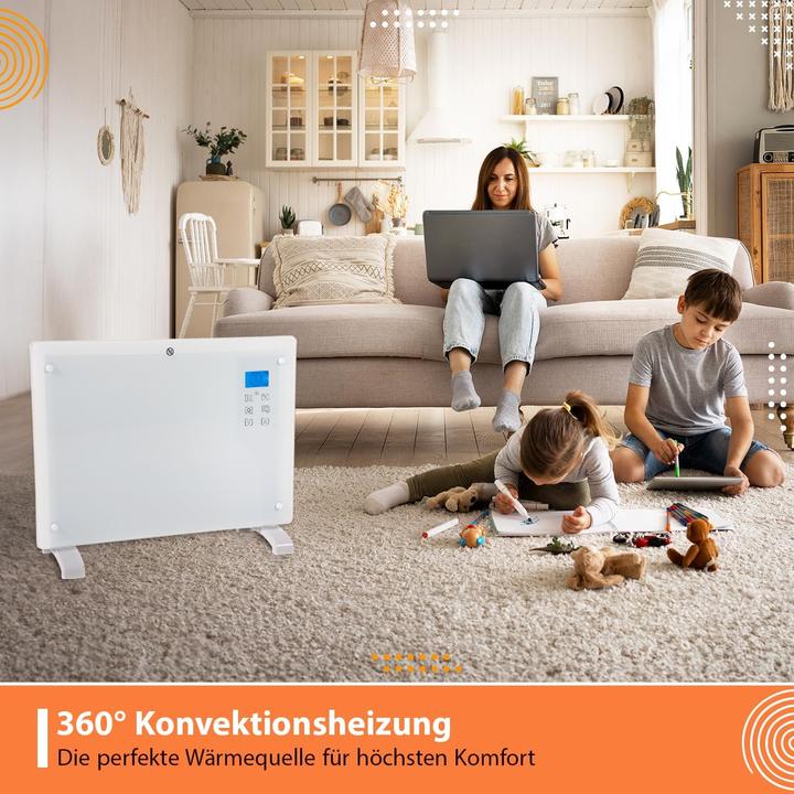 Produktbild Aktimeo Elektro-Glasheizung mit Fernbedienung