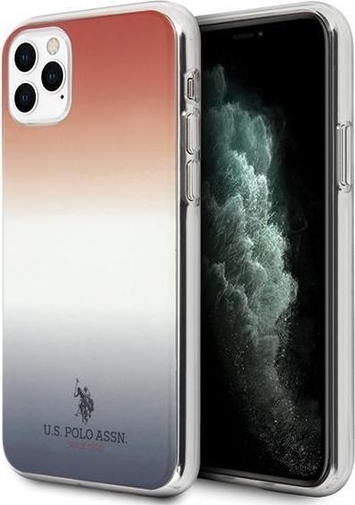 Actual product image U.S. Polo US Polo USHCN58TRDGRB iPhone 11 Pro red-blue (Apple iPhone 11 Pro)