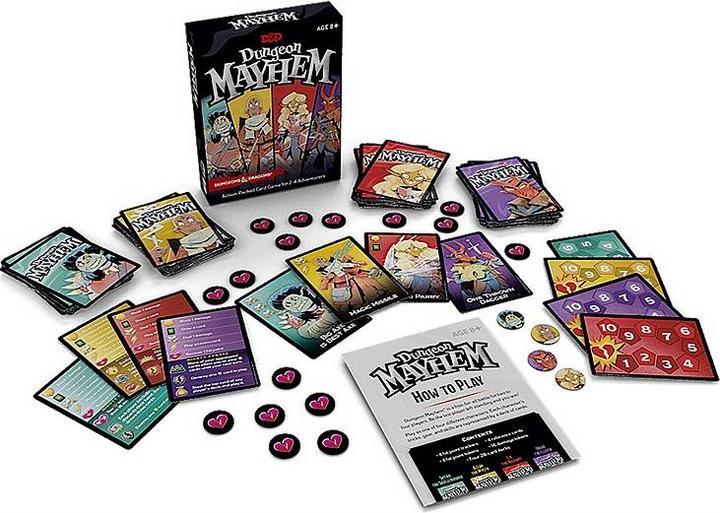 Produktbild Dungeons & Dragons - Dungeon Mayhem, Kartenspiel, 2-4 Spieler, ab 8 Jahren (DE-Ausgabe) (Deutsch)