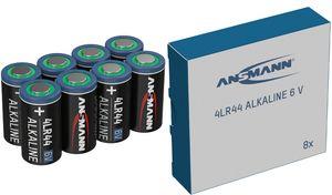 Immagine prodotto Ansmann ANS 1520-0014 - Batteria alcalina 4LR44 confezione da 8 - Batteria - 4LR 44 (8 pz., 4LR44)
