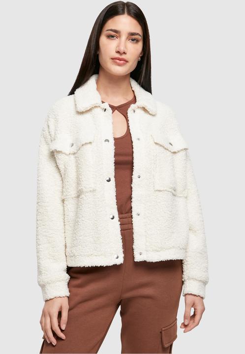 Actual product image Urban Classics Ladies Sherpa Trucker Jacket - 13447 (5XL)