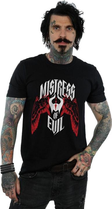 Actual product image Disney Mens Maleficent Mistress Of Evil Wings T-Shirt (L)
