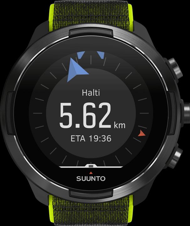 Actual product image Suunto 9 Baro Lime (50 mm)