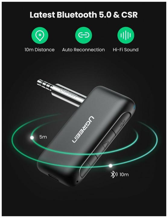 Image du produit Ugreen Adaptateur pour la voiture (Récepteur)