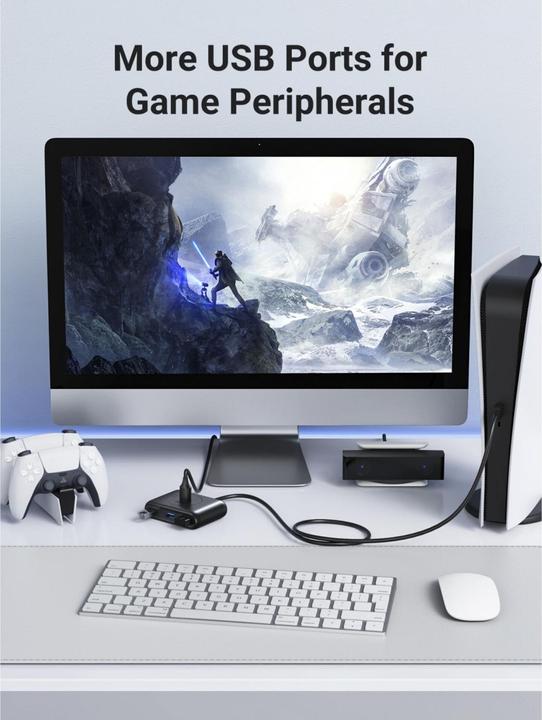 Produktbild Ugreen Hub USB 3.0 4in1 (USB-A, 4 Ports)