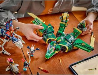 Produktbild LEGO Lloyds Jet-Mech (71845, LEGO Ninjago)