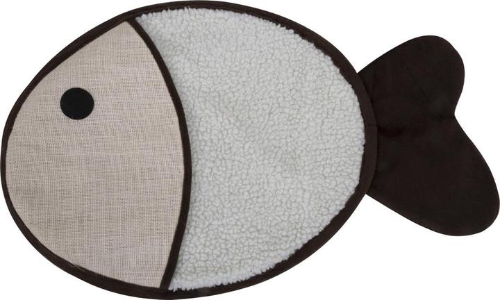 Actual product image Pet Toys Scratching rug (30 cm, Brown/beige)