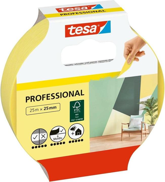Image du produit tesa Professional painter's band (25 mm)