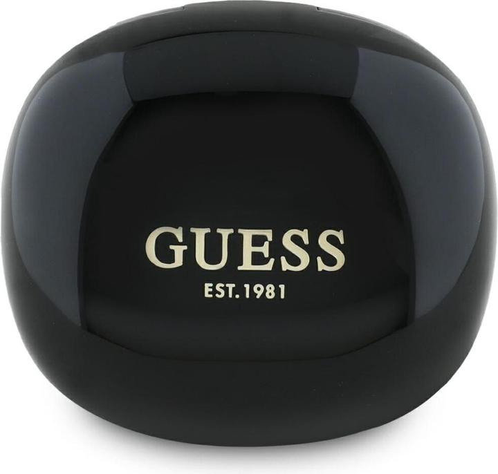 Actual product image Guess Headphones TWS Flat Classic Logo Electroplated black (4 h, Wireless)