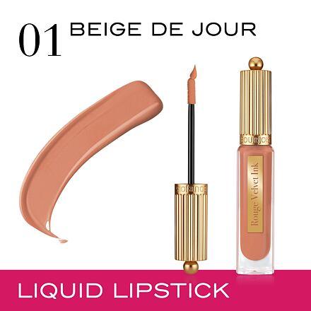 Actual product image Bourjois Rouge Velvet Ink (01 Beige De Jour)
