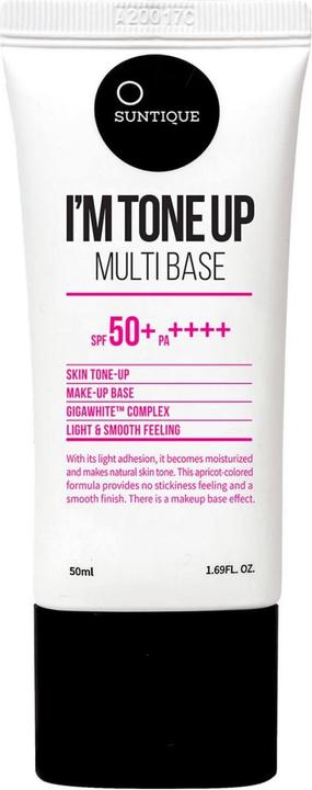 Suntique I'M TONE UP Multi Base SPF50+ (Sonnencreme Gesicht, SPF 50, 50 ml)