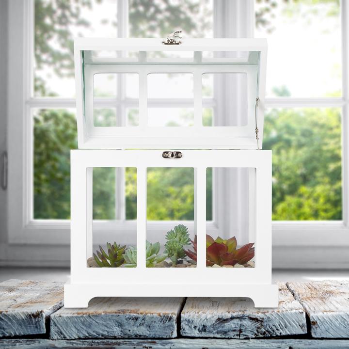 Actual product image Relaxdays Mini greenhouse