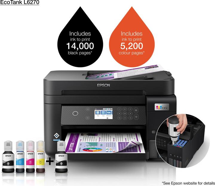 Produktbild Epson L6270 (Tintentank, Farbe)