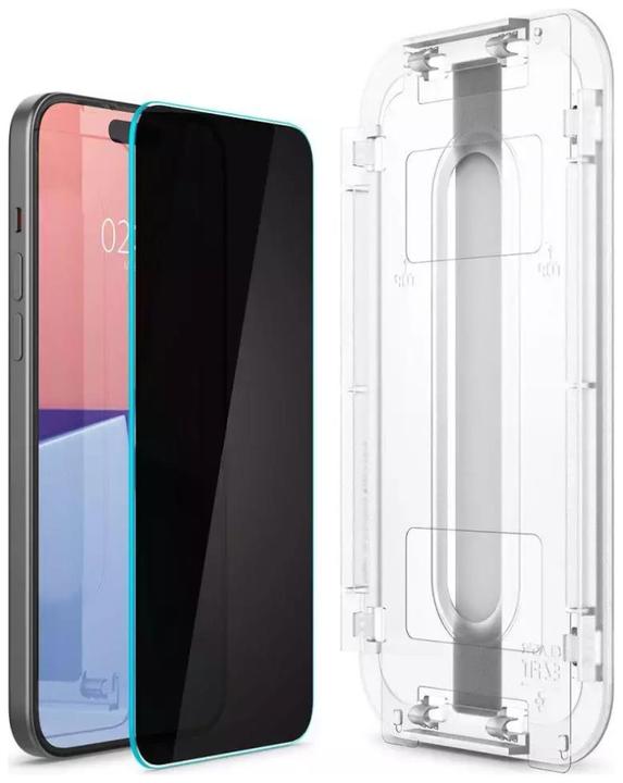 Actual product image Spigen Szk?O Hartowane Glas.Tr?Ez Fit? Iphone 15 Privacy