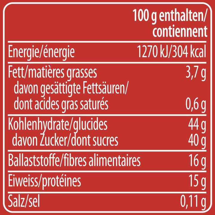 Nährwerte und Zutaten Knorr 100% Natürlich Gewürzflocken Tomate, Gewürz Streuer zum Würzen von Tomatensuppen & Tomatensaucen (35 g)