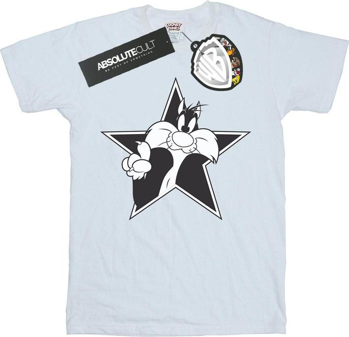 Produktbild Looney Tunes Sylvester Mono Star TShirt (XL)