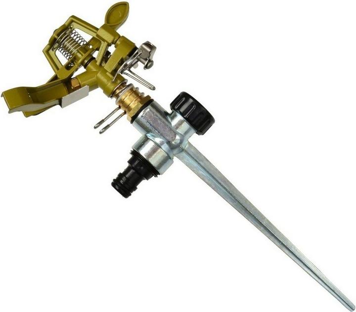Image du produit GEKO Arroseur à impulsions en métal, pique en métal Pique (coup) (Arroseurs à impulsion, circulaires et sectoriels)