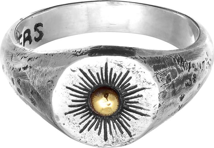 Produktbild Haze & Glory Siegelring, Sonne (56, 925 Silber)