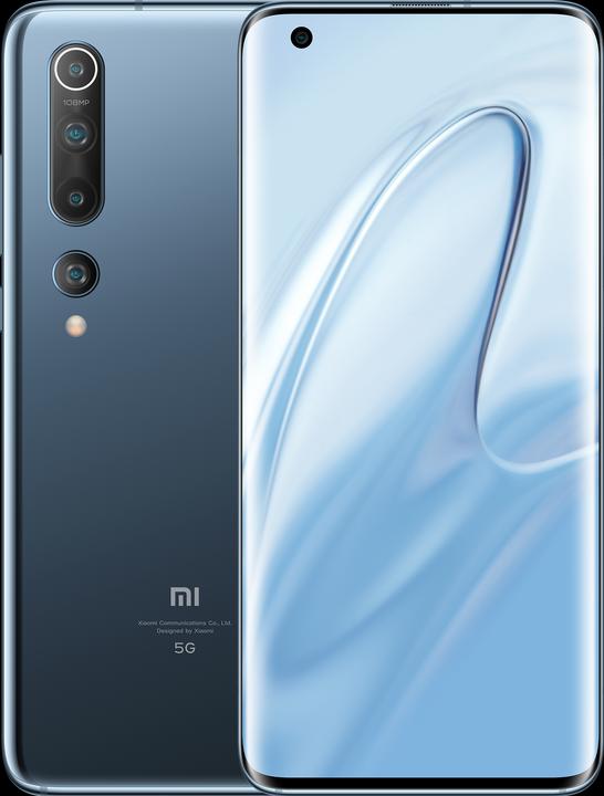 Xiaomi Mi 10 (128 GB, Twilight grey, 6.67", Single SIM, 108 Mpx, 5G)