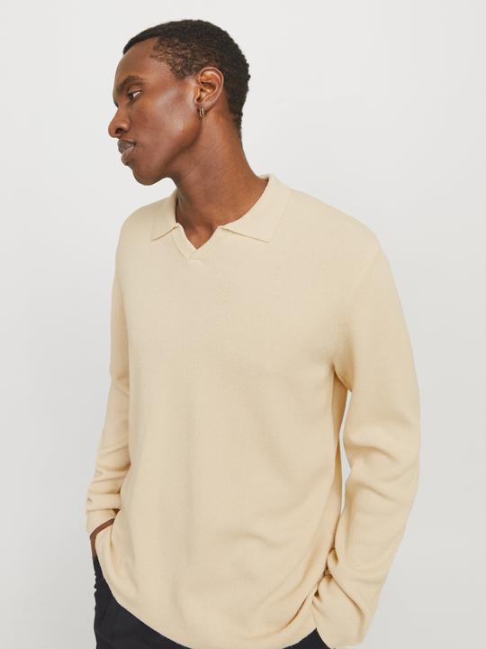 Produktbild Jack & Jones Jprwason Knit Split Neck Styd Aw24 (L)