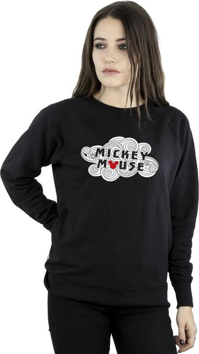 Produktbild Disney Mickey Mouse Swirl Logo Sweatshirt (M)