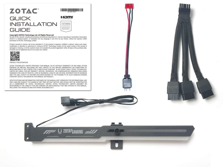 Actual product image Zotac RTX3090 TI AMP Extreme Holo (24 GB)
