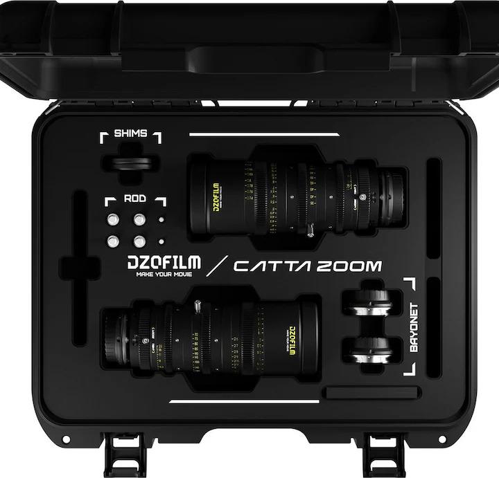Productafbeelding Dzofilm Catta Ace Zoom 35-80 T2.9 Black for PL/EF Mount VV/FF - Box (L-Mount, C-mount, Volledig formaat)