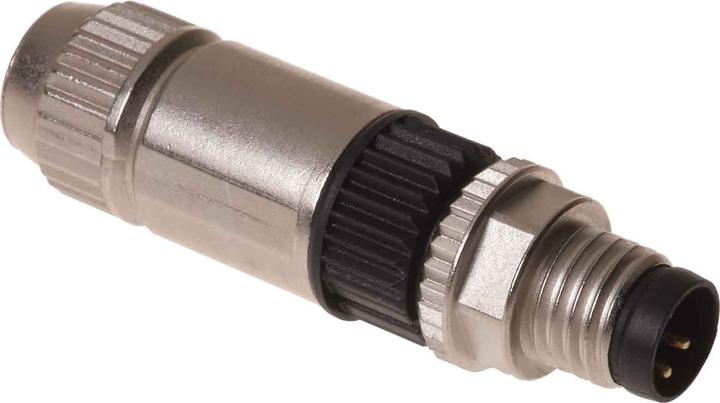 Produktbild Harting M8-Stecker 4-polig gerade - HARAX®Anschlusstechnik - Schneidklemmen, für Kabelmontage