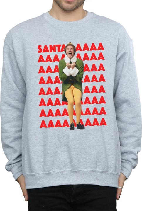 Immagine prodotto Elf Buddy Santa Scream Felpa Uomo (XL)