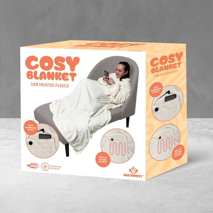Mad Monkey Beheizte Decke Beige