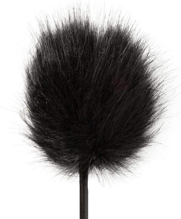 Actual product image Fetish Collection Fluffy Tickler and Whip in 1 - Black