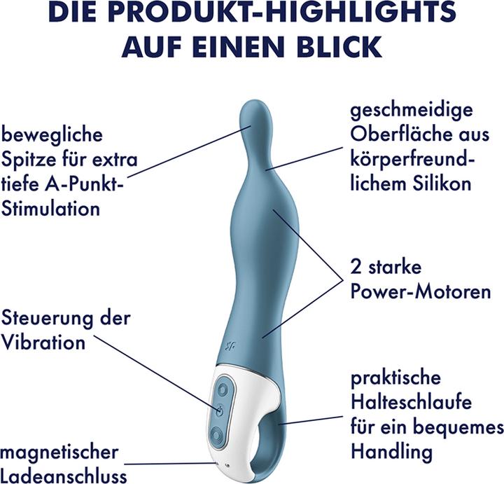 Actual product image Satisfyer A-Mazing 1