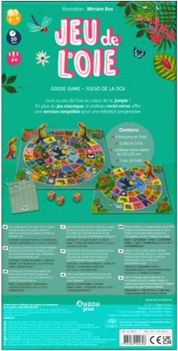 Produktbild Jeu de l'oie (Französisch, Bos Miriam, 2021)
