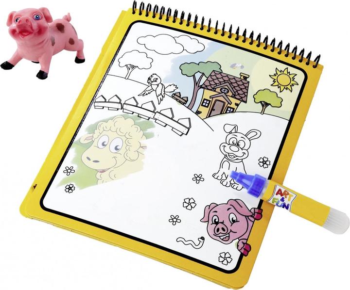 Immagine prodotto Simba Libro da colorare della fattoria magica dell'acqua A&F