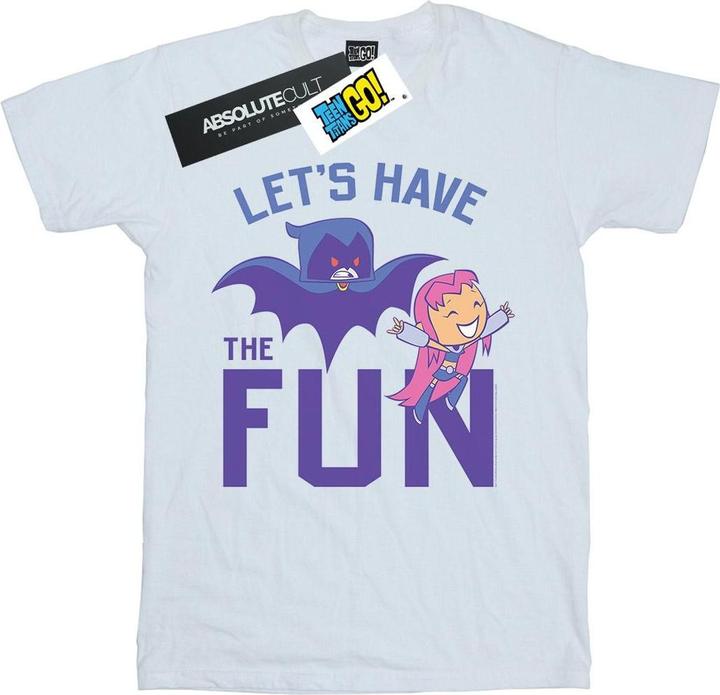 Immagine prodotto Teen Titans Go Let's Have The Fun Maglietta Ragazzi (152, 158)
