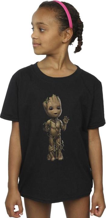 Immagine prodotto I Am Groot Wave Pose Maglietta Ragazze (140, 146)