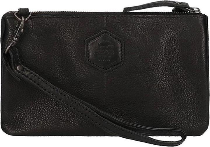 Produktbild Bear Rock Bärende Design Uma Leder Umhängetasche / Clutch - Schwarz