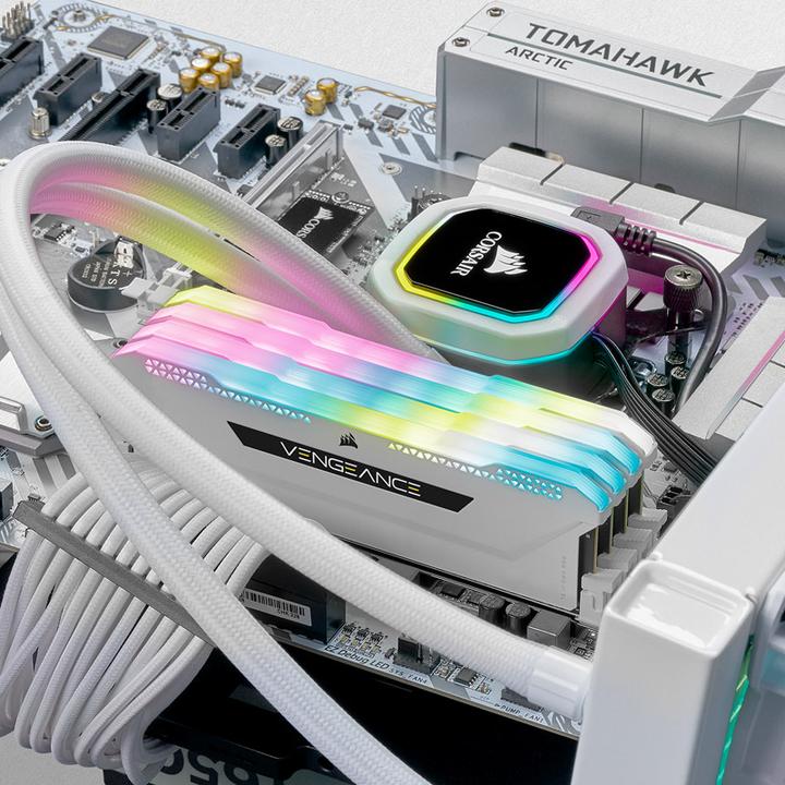 Image du produit Corsair Vengeance RGB Pro SL (4 x 8GB, 3200 MHz, RAM DDR4, DIMM)