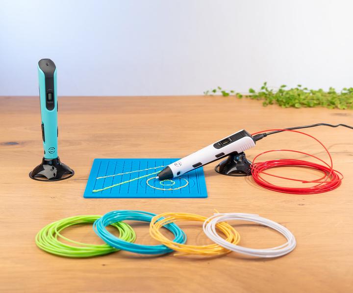 Produktbild Monox 3D Stift, inkl. Filamente - USB-C, weiss