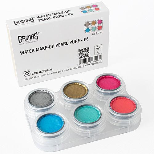 Produktbild Grimas Wasser Make-up Palette Pearl 6er