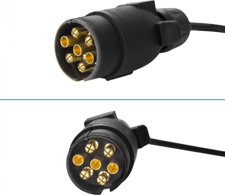 Actual product image Dema Stangenleuchte m. Nebelschlussleuchte Beleuchtung PKW Anhänger 122 cm