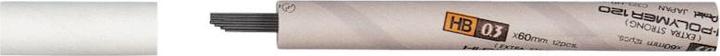Actual product image Pentel Pencil leads Hi-Polymer 120 (Refill, Black, 0.30 mm)