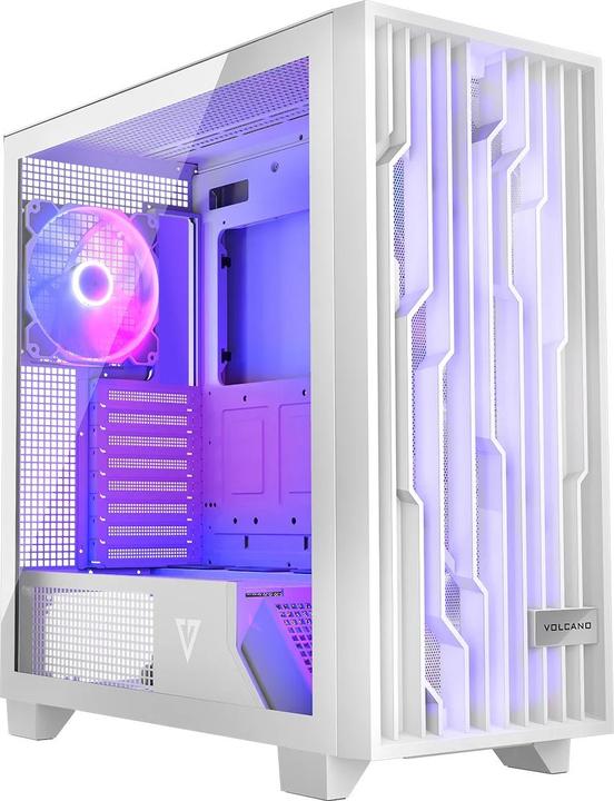 Modecom Volcano Perun Apex ARGB biała (mATX, Mini-ITX, ATX, E-ATX)