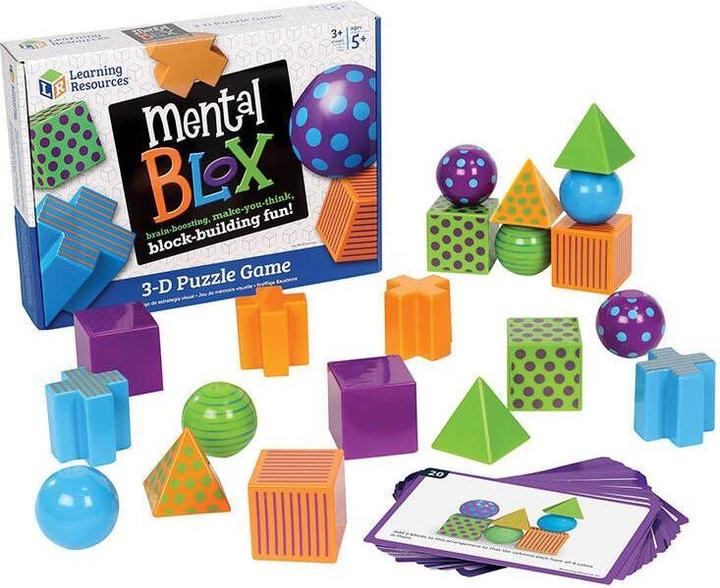 Actual product image Learning Resources Zestaw budowlany z klockami 3D LER 9280