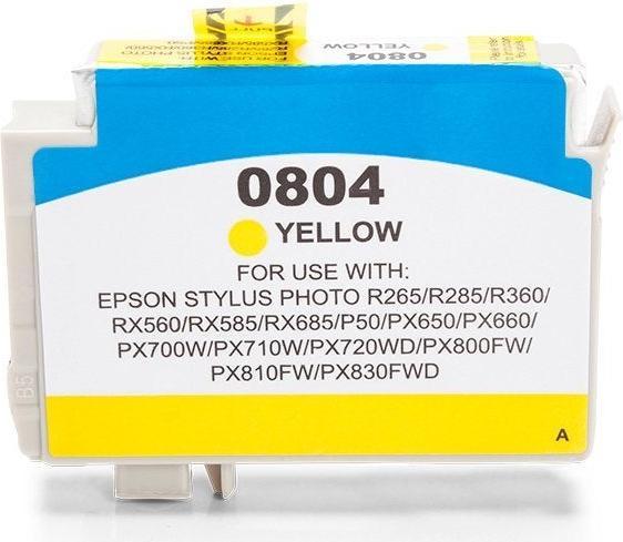 Actual product image Hermex Compatible Ink Cartridge Epson T0807 C13T08074010 (M, C, Y, LC, LM, FC)