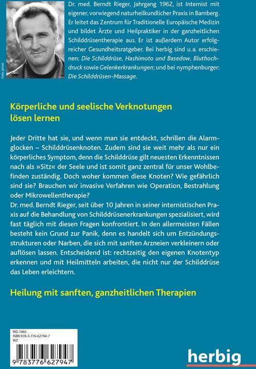 Image du produit Schilddrüsenknoten (Allemand, Berndt Rieger, 2016)