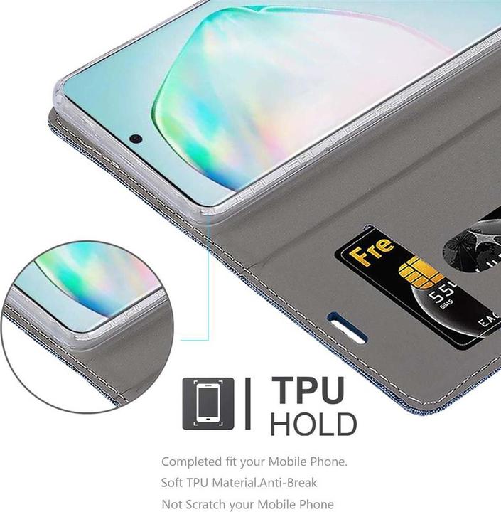 Actual product image Cadorabo Book Jeans Optics Cover (Samsung Galaxy A91)